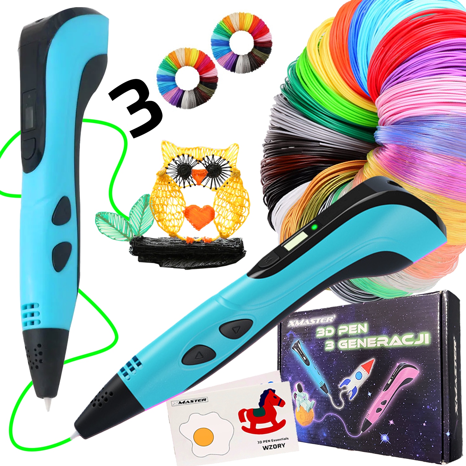XMaster 3D PEN 2024 3D pero + 4 ďalšie produkty